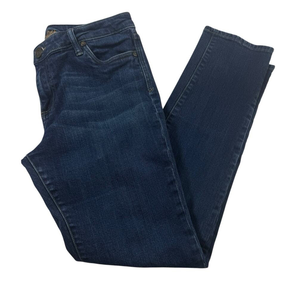 Kut From The Kloth Straight Leg Jeans Women’s Size 12 Dark Wash Denim